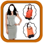 women fashion dress app android application logo